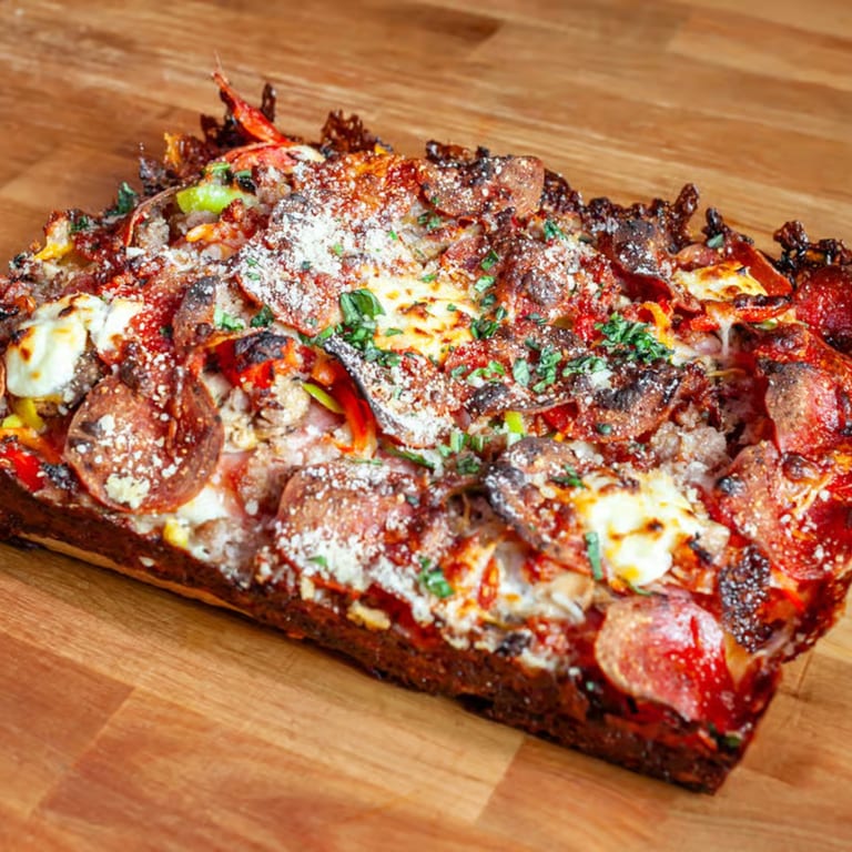 Square Pies, Crisp Edges, Big Flavor